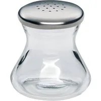 WMF Pfefferstreuer WAGENFELD EDITION, H 4,5 cm, Glas, Cromargan Edelstahl 18/10, Spülmaschinengeeignet