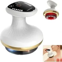 FELIXLEO Fußmassagegerät Massagegerät für Bauch Beine Po Arme 6 Heizstufen Gua Sha Schröpfen, 1-tlg.