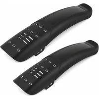 MidGard Schutzblech Fahrrad für Hinten oder Vorne Spritzschutz für E-Bike MTB Mudguard (2 St), für 24-29 Zoll Fahrräder mit 10 Kabelbinder