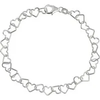 SilberDream Silberarmband SilberDream Armschmuck 19cm (Armband), Damen Armband ca. 19cm, 925 Sterling Silber, Farbe: silber