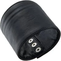 The Black Rose Lederarmband Wrist bracelet / Handgelenk Brieftasche aus Nappaleder