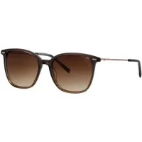HUMPHREY´S eyewear Sonnenbrille Modell 585346 Form Karree/Soft, Logoschriftzug auf Bügel, Kombifassung