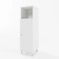 Vicco Midischrank Fynn, Weiß, 30 x 95 cm (1-St) verstellbar