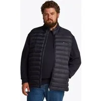 Tommy Hilfiger Big & Tall Steppweste BT-PACKABLE RECYCLED VEST-B in Großen Größen, Logostickerei