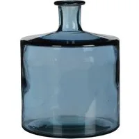 Mica Decorations Dekofigur Mica Flasche Guan Glas blau 26 x 21 cm