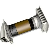 Marley Deutschland GmbH Ventilatorkombigerät Frischluft Wärmetauscher MEnV180 mit Fernbedienung