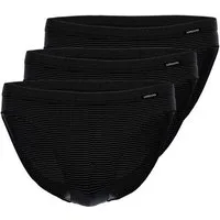 Ammann Slip 3er Pack Jeans Feinripp (Spar-Set, 3-St) Slip / Unterhose - Baumwolle - ohne Eingriff