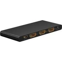 HDMI Splitter 1 auf 2 (4K @ 60Hz) schwarz
