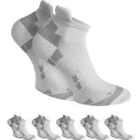 normani Sneakersocken 6 Paar Coolmax Sneakersocken mit Komfortferse (6er-Set, 6 Paar) klimaregulierende Coolmaxfaser