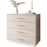 Lookway Kommode LINA KASCHMIR 95 cm mit LED Beleuchtung