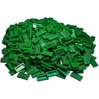 LEGO® LEGO® 1x2 Fliesen Geldschein Gruen - 3069bpx7 NEU! Menge 50x Spielbausteine, (Bausteine, 50 St., Kreativ-Set), Made in Europe