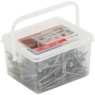 Fischer Box Terrassenschraube 5,0x60 FTS-ST A2P +Bit - 660613