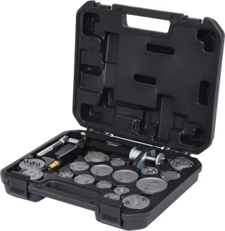 KS Tools Druckluftspindel-Bremskolbenwerkzeug-Satz, 18-tlg - 150.2000