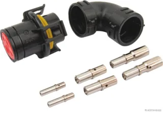HERTH&BUSS Steckgehäusesatz, Isobus ECU/Pass-Through, 4 -polig - 50390706