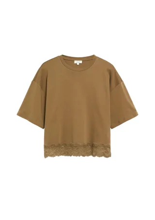 s.Oliver - T-Shirt braun - Gr. - 42