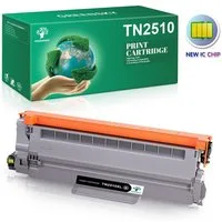 Greensky Tonerpatrone 1er Ersatz für Brother TN2510XL Mit Chip ca. 3000 Seiten pro Schwarz, (TN2510 für Brother TN-2510XL DCP-L2620 HL-L2445 HL-L2400)