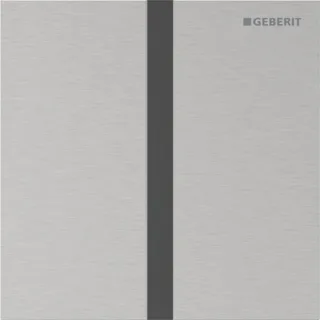 Geberit Ersatzteile Typ 40 Abdeckplatte, eckig für Urinalsteuerung Infrarot, gebürstet, 246121FW1 246121FW1