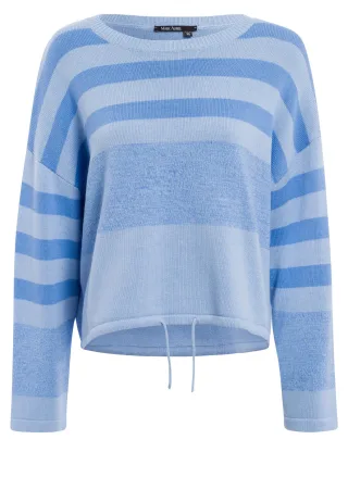 Marc Aurel - Pullover aus Cashmere Mix blue/light blue - Gr. - 42