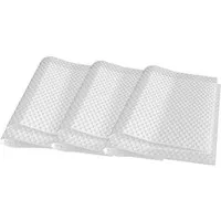 Intirilife Schubladenmatte (6 St), Anti-Bakterielle Kühlschrankmatten 6er-Set transparent 45 x 30 cm