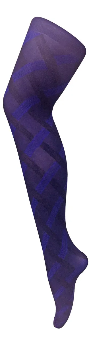 Sock Snob - Farbige 80 Denier blickdichte Damenstrumpfhose - Cable