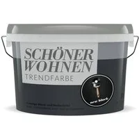 SCHÖNER WOHNEN FARBE Wandfarbe SW Trend Wandfarbe matt 1,0L New Black 9538