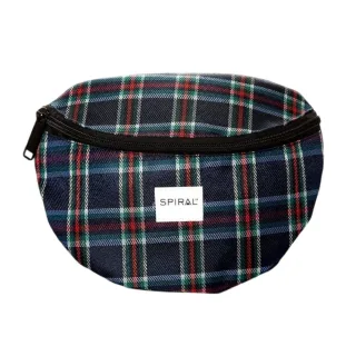 Spiral - Bauchtasche, Karo (Marine)
