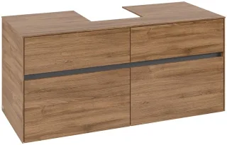 Villeroy & Boch Waschtischunterschrank Collaro C09700 1200x548x500mm Kansas Oak C09700RH