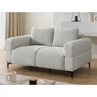 S-Style Möbel 2-Sitzer Sofa Cardea in Bubble-Optik aus weichem Strukturstoff, mit Wellenfederung und hohem Sitzkomfort
