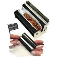 EKNA Drehmaschine - Drehmaschine Zigaretten - Cigarette Machine 70mm - NICHT konisch!, 6mm & 8mm Filter, MIT Anleitung!