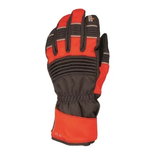 Brandeinsatzhandschuh | SEIZ | THERMO-FIGHTER ZIP | EN 659:2003 | Größe 5-13 | rot/dunkelblau | ZIP'N'CLOSE-System | Teilleder | KEVLAR® | NOMEX®