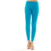 SYS Leggings Damen Leggings lang hoher Bund Baumwolle blickdicht