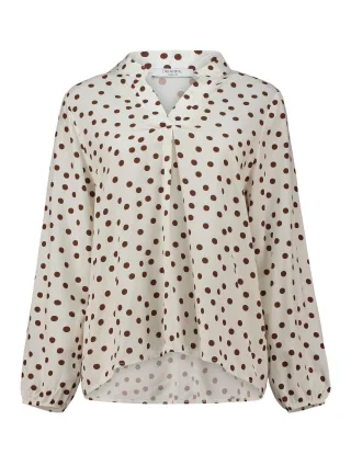 Zabaione - Blouse Va44leria offwhite - Gr. - M