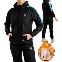 RDX Thermohemd RDX Sweat Suit for Weight Loss, Sauna Suit Reach Hooded Suit