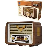 Pantasy Pantasy 85048 Retro Radio 811 Teile mit Funktionen und Beleuchtung Konstruktions-Spielset, (811 St)