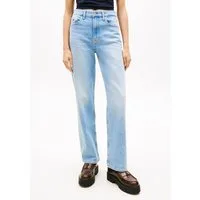 Tommy Jeans Straight-Jeans LAYLA HR SLIM STR High Waist, Baumwoll-Qualität