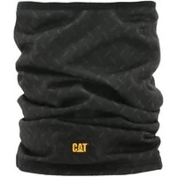 CAT Halstuch Schlauchschal Fleece schwarz, Multifunktionstuch schwarz