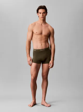 RELAXED FIT TRUNK 3PK BLACK/TRIPLE STRIPE BLACK/OLIVE NIG - Gr. - S