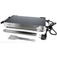 KORONA Fleischhammer Tischgrill stufenloser Temperaturregler Silber, Schwarz 46100, stufenloser Temperaturregler