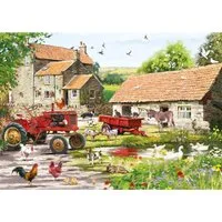 Otter House Puzzle Der Bauernhof, Puzzleteile