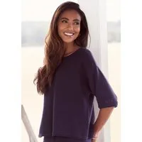Elbsand 3/4-Arm-Shirt mit U-Boot Ausschnitt, Loungewear
