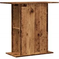 vidaXL Aquariumunterschrank Aquariumständer Altholz 36x75x72,5 cm Holzwerkstoff