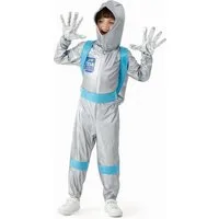 Corimori Kostüm Kinder Astronaut Kostüm, Weltraum Anzug, Set, Weltraum Kostüm – Space Suit Verkleidung für Karneval & Halloween