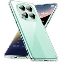 CoolGadget Handyhülle Transparent Ultra Slim Case für Xiaomi Redmi Note 14 Pro+ 5G 6,67 Zoll, Silikon Hülle Dünne Schutzhülle für Redmi Note 14 Pro+ 5G Hülle