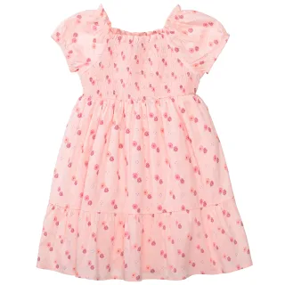 STACCATO - Md.-Kleid light peach aop - Gr. - 98