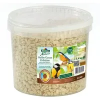 Dehner Natura Erdnusskerne halbe / ganze, Wildvogelfutter schalenfrei, 5 l Erdnuss, Kraftfutter für: Gartenvögel, Wildvogel, im Eimer, für Meisen, Rotkehlchen, Spatz, Buchfink