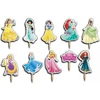 Festivalartikel Tortenstecker Prinzessin Topper Set 10 Stk Geburstag Torten Deko Kuchen Junge