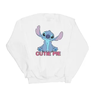 Disney - "Lilo And Stitch Stitch Cutie Pie" Sweatshirt für Mädchen (Weiß)