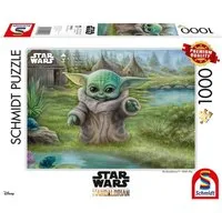 Schmidt Spiele Puzzle Grogu Puzzle Thomas Kinkade (1000 Teile) - Star Wars The Mandalorian, 1000 Puzzleteile