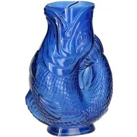 Giftcompany Dekovase Jacquard Fischvase S blau 24cm (Vasen)