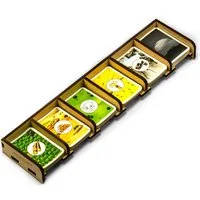 Waldfelsen Spiel – Spielkartenhalter Holz Organizer passend für Die Siedler von Catan, Spielmaterial, Verschiedene Größen